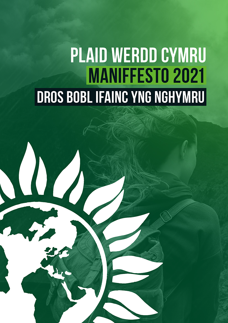 Cover Young People manifesto Cymraeg